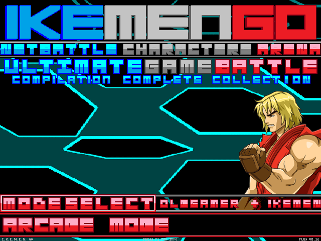 The History of MUGEN GO ARENA Screen Pack